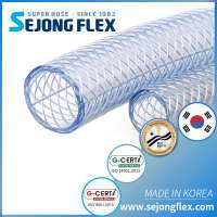 Braided Hose _ PVC Clear Braided hose - Made in Korea